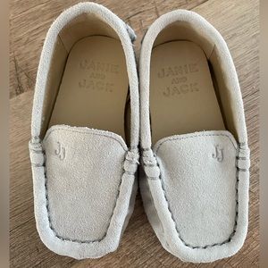 Janie and Jack suede driving shoe/ loafer
